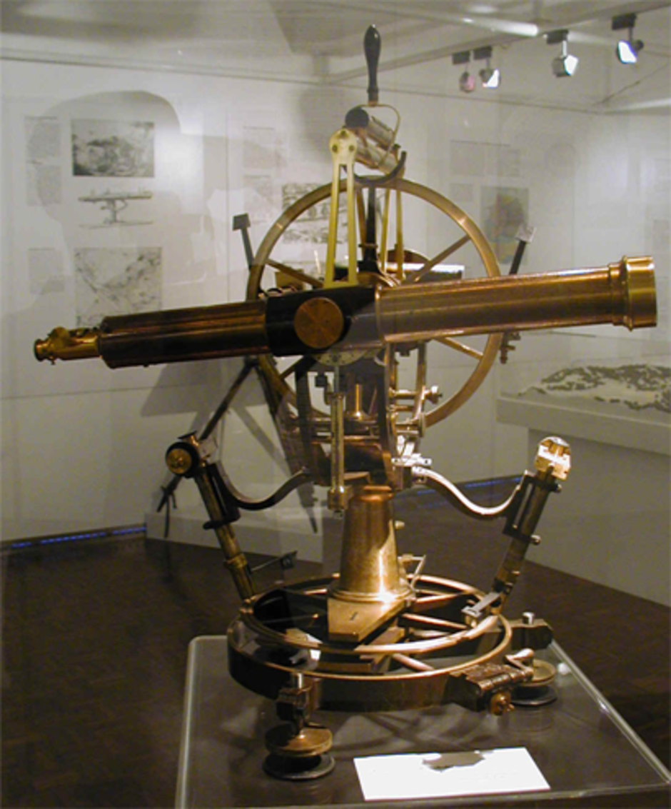 Großtheodolit Pistor&Martins, Berlin 1861 Großtheodolit Pistor&Martins, Berlin 1861